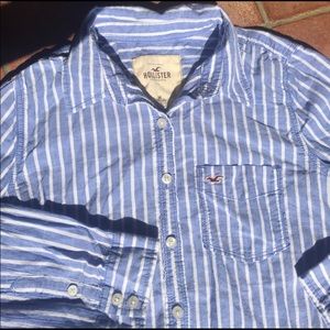 Hollister Button down striped Shirt